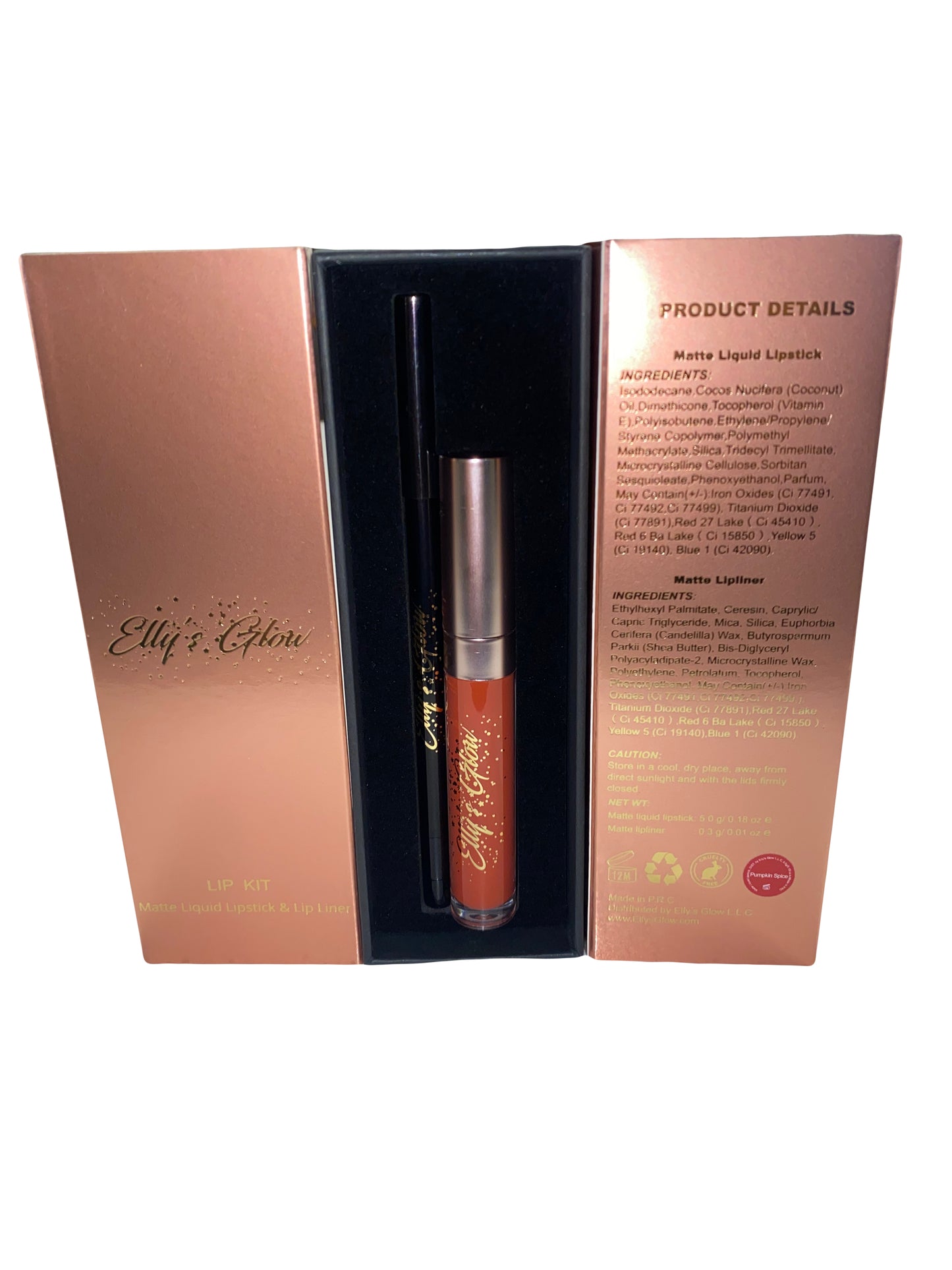 Matte Lip Kit- Pumpkin Spice
